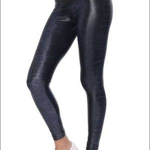 Koral Lustrous High Rise Legging - Navy Caiman